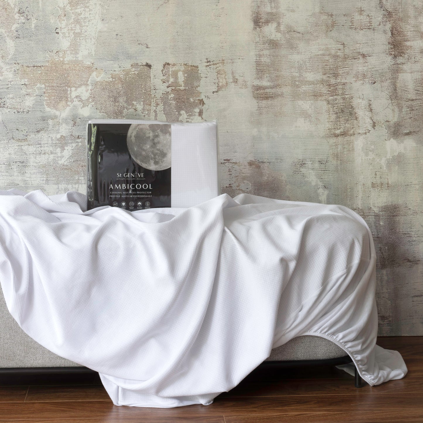 Ambicool 16 inch Mattress Protector by St. Genève