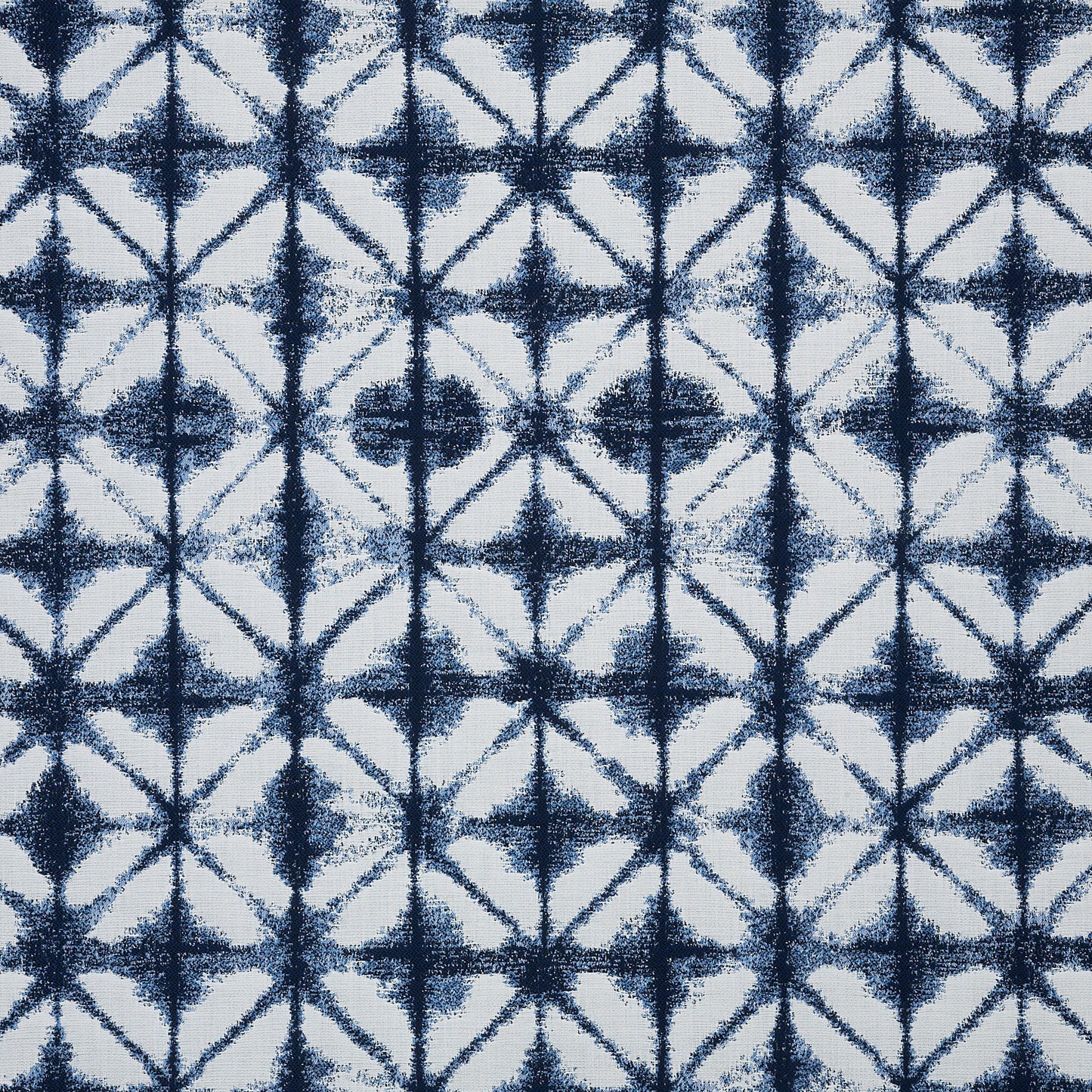 Sunbrella Midori Indigo Cube Ottoman by CANVASEA