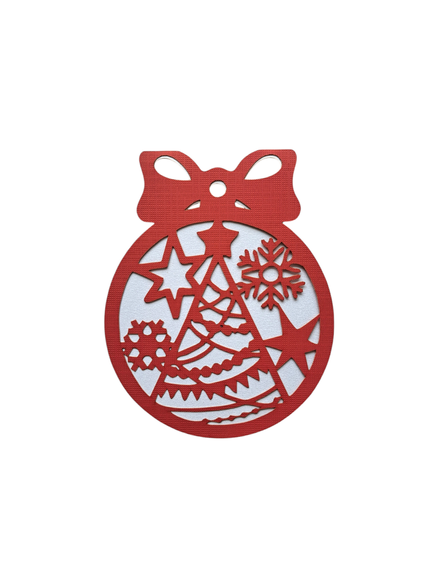 Holiday Ornament Greeting Card - Tree & Star