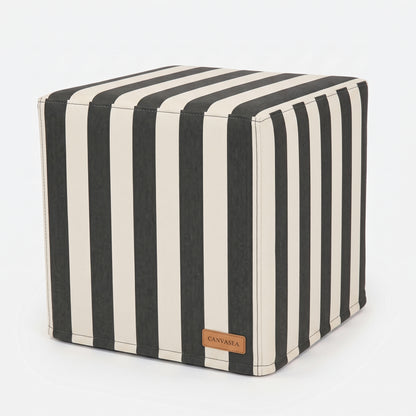 Sunbrella Cabana Classic Cube Ottoman by CANVASEA