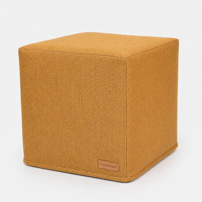 Sunbrella Essential Spark Cube Ottoman by CANVASEA