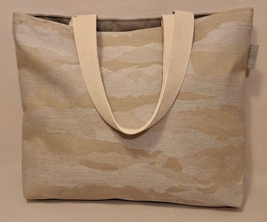 Sand/Linen Marine Canvas Tote Bag