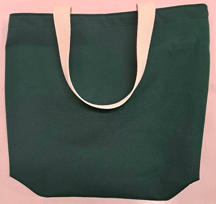 Green Marine Canvas Tote Bag